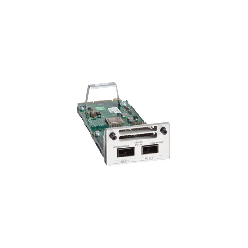Cisco - Expanzní modul - 40 Gigabit QSFP+ x 2 - pro Catalyst 9300