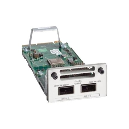 Cisco - Expanzní modul - 40 Gigabit QSFP+ x 2 - pro Catalyst 9300