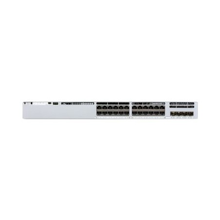 Cisco Catalyst 9300L - Network Advantage - přepínač - L3 - 24 x 10/100/1000 + 4 x 10 Gigabit SFP+ (uplink) - Lze montovat do