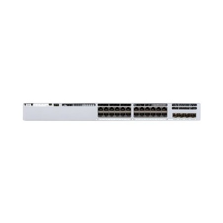 Cisco Catalyst 9300L - Network Essentials - přepínač - L3 - řízený - 24 x 10/100/1000 (UPOE) + 4 x 10 Gigabit SFP+ (uplink)