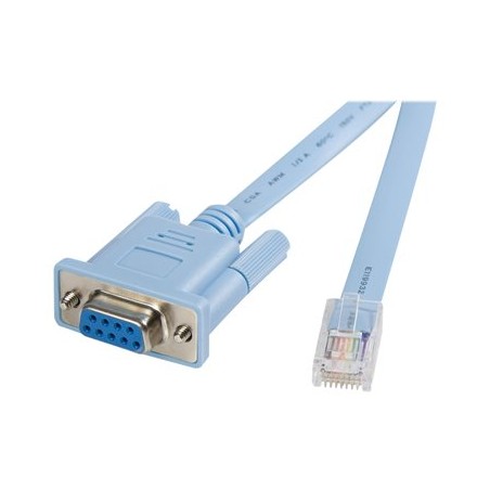 StarTech.com 6 ft RJ45 to DB9 Cisco Console Management Router Cable - M/F Serial Console Cable (DB9CONCABL6) - Sériový kabel