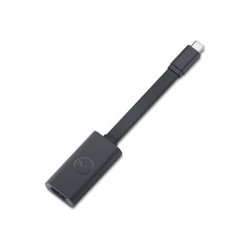Dell - Video adaptér - USB-C s piny (male) do HDMI se zdířkami (female) - černá - podpora 4K144Hz (3840 x 2160), podpora 8K60Hz