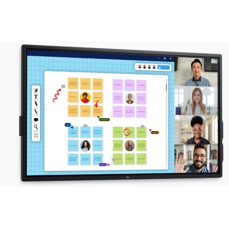Dell Pro 75 Plus 4K Touch Monitor P7525QT - 75" Třída úhlopříčky (74.5" zobrazitelný) displej LCD s LED podsvícením