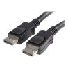 StarTech.com 1m DisplayPort 1.2 Cable with Latches M/M DisplayPort 4k - Kabel DisplayPort - DisplayPort (M) do DisplayPort (M)