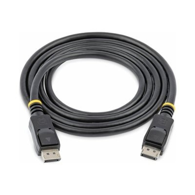 StarTech.com 0.5m Short DisplayPort 1.2 Cable with Latches DisplayPort 4k - Kabel DisplayPort - DisplayPort (M) do DisplayPort
