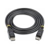 StarTech.com 0.5m Short DisplayPort 1.2 Cable with Latches DisplayPort 4k - Kabel DisplayPort - DisplayPort (M) do DisplayPort