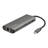 StarTech.com USB C Multiport Adapter - USB-C Travel Dock to 4K HDMI, 3x USB 3.0 Hub, SD/SDHC, GbE, 60W PD 3.0 Pass-Through