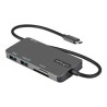 StarTech.com USB C Multiport Adapter, USB-C to 4K 30Hz HDMI, 100W Power Delivery Pass-through, SD/MicroSD Slot, 3-Port USB 3.0