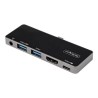StarTech.com USB C Multiport Adapter, USB-C Mini Dock, USB-C to 4K 60Hz HDMI 2.0, With 100W Power Delivery Pass-Through