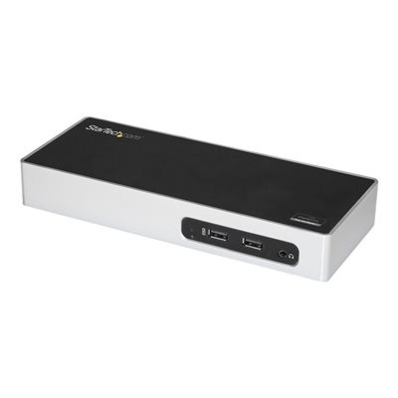 StarTech.com USB 3.0 Docking Station, Dual Monitor Laptop Docking Station with HDMI & DVI/VGA Video, 6-port USB 3.1 Gen 1 5Gbps