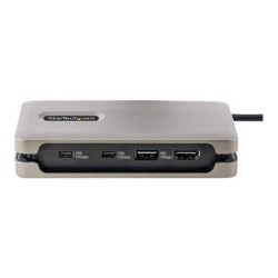 StarTech.com USB-C Multiport Adapter, 4K 60Hz HDMI 2.0b, HDR, USB 3.2 Gen 2 10Gbps Hub (2xUSB-C, 1xUSB-A), 100W PD