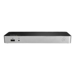 StarTech.com USB C Dock, Dual Monitor HDMI & DisplayPort 4K 30Hz, USB Type-C Laptop Docking Station 60W Power Delivery (PD)