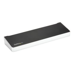 StarTech.com 4K USB-C Dock - Triple Monitor - Mac & Windows - 60W USB PD (DK30CH2DPPDU) - Dokovací stanice - USB-C - HDMI, 2 x