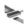 StarTech.com - Dokovací stanice - pro laptop - USB-C - 2 x DP, 2 x HDMI, USB-C - 2.5GbE - 140 Watt - kompatibilní s TAA