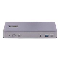 StarTech.com USB-C Docking Station - Multi Monitor HDMI/DP/DP Alt Mode USB-C Dock - 3x 4K30 / 2x 4K60 - 7-Port USB Hub - 60W