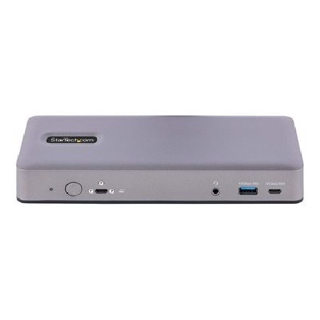 StarTech.com USB-C Docking Station - Multi Monitor HDMI/DP/DP Alt Mode USB-C Dock - 3x 4K30 / 2x 4K60 - 7-Port USB Hub - 60W