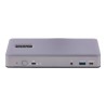 StarTech.com USB-C Docking Station - Multi Monitor HDMI/DP/DP Alt Mode USB-C Dock - 3x 4K30 / 2x 4K60 - 7-Port USB Hub - 60W
