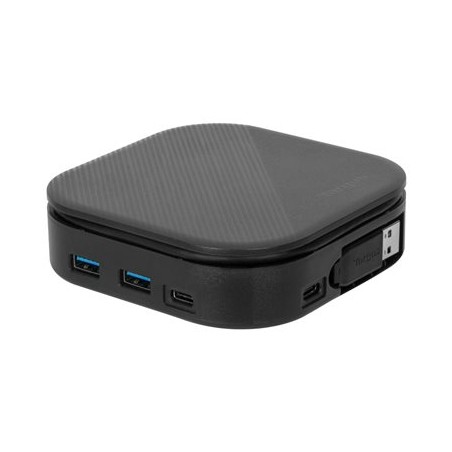Targus USB-C Universal Dual HD Docking Station with 80W PD Pass-Thru - Dokovací stanice - USB-C 3.2 Gen 2 - 2 x HDMI - 1GbE
