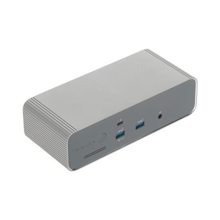 Targus EcoSmart - Dokovací stanice - USB-C / Thunderbolt 5 - 3 x Thunderbolt 5 - 2.5GbE, 1GbE - 180 Watt
