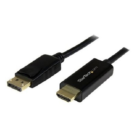 StarTech.com 5m (16 ft) DisplayPort to HDMI Adapter Cable - 4K DisplayPort to HDMI Converter Cable - Computer Monitor Cable