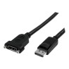 StarTech.com 3 ft / 91 cm 20 pin DP DisplayPort Extension Panel Mount Cable - DisplayPort to DisplayPort - Male to Female