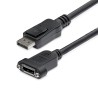 StarTech.com 3 ft. (0.9 m) Displayport Male to Female Cable - Mounting - Latched Connectors - DisplayPort - DP Monitor Cable