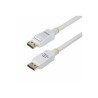 StarTech.com 10ft White VESA Certified DisplayPort 1.2 Cable with Latches - Kabel DisplayPort - DisplayPort (M) s jazýckem do