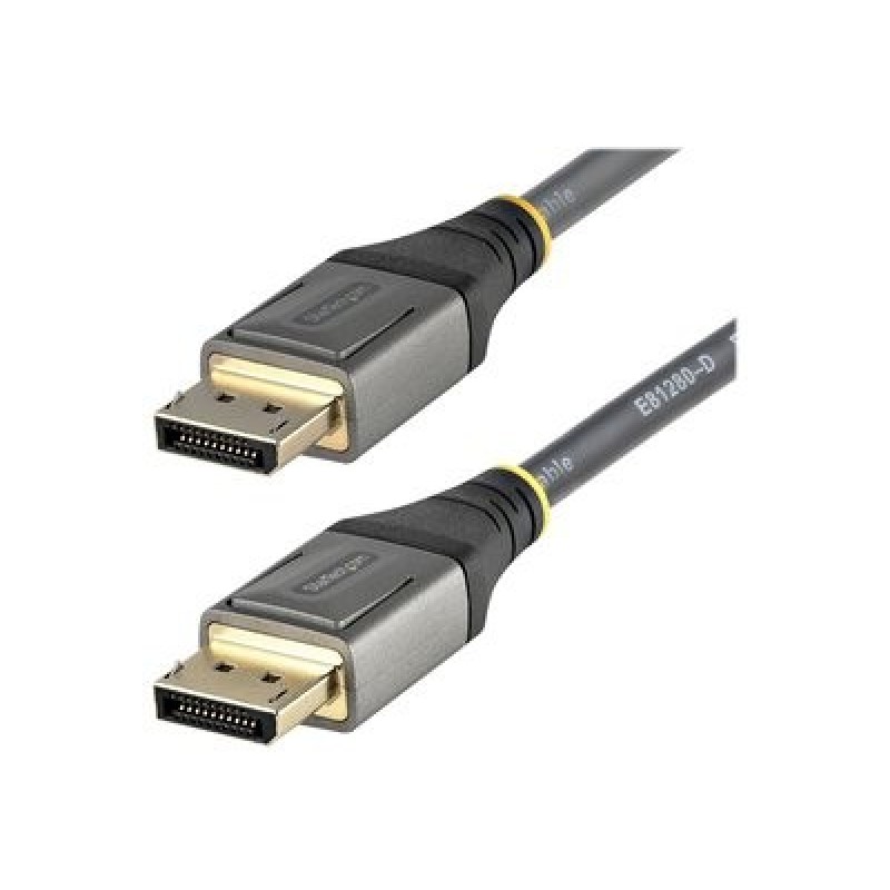 StarTech.com 6ft (2m) VESA Certified DisplayPort 1.4 Cable, 8K 60Hz HDR10, Ultra HD 4K 120Hz DP Video Cable, DisplayPort to