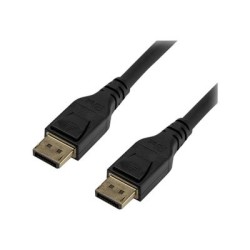 StarTech.com 16ft/5m VESA Certified DisplayPort 1.4 Cable, 8K 60Hz HBR3 HDR, Super UHD DisplayPort to DisplayPort Monitor Cord