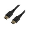 StarTech.com 16ft/5m VESA Certified DisplayPort 1.4 Cable, 8K 60Hz HBR3 HDR, Super UHD DisplayPort to DisplayPort Monitor Cord