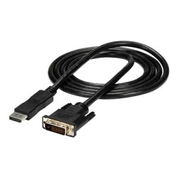 StarTech.com 6ft / 1.8m DisplayPort to DVI Cable - 1920x1200 - DVI Adapter Cable - Multi Monitor Solution for DP to DVI Setup
