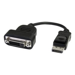 StarTech.com DisplayPort to DVI Adapter - Active Conversion - 1920x1200 - DP to DVI Single Link Converter for DVI-D Display