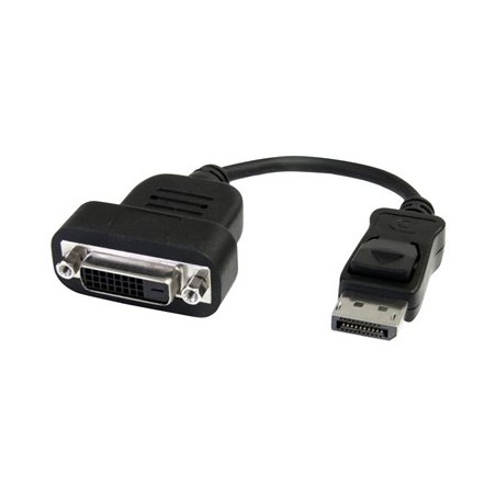 StarTech.com DisplayPort to DVI Adapter - Active Conversion - 1920x1200 - DP to DVI Single Link Converter for DVI-D Display
