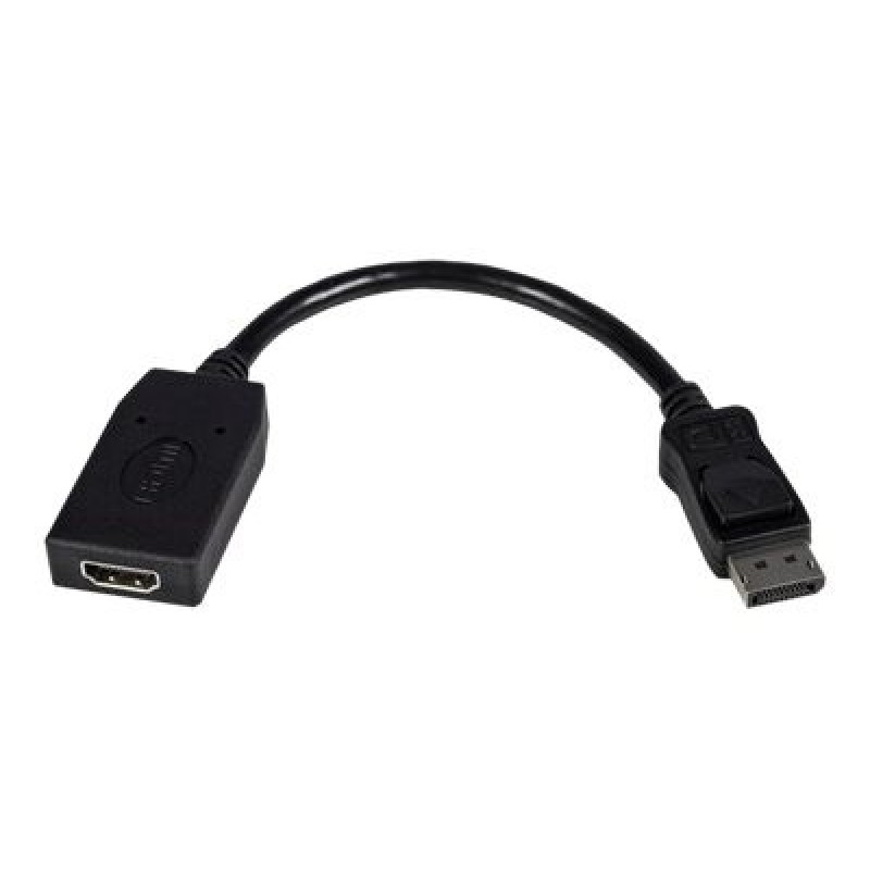 StarTech.com DisplayPort to HDMI Adapter - 1920 x 1200 - DP to HDMI Converter - Plug and Play DisplayPort to HDMI Dongle