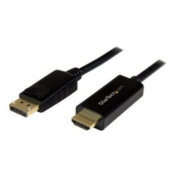 StarTech.com 3 ft (1 m) DisplayPort to HDMI Adapter Cable - 4K DisplayPort to HDMI Converter Cable - Computer Monitor Cable