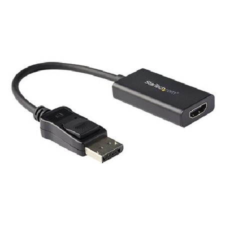 StarTech.com DisplayPort to HDMI Adapter, 4K 60Hz HDR10 Active DisplayPort 1.4 to HDMI 2.0b Video Converter, 4K DP to HDMI