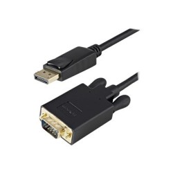 StarTech.com 3ft DisplayPort to VGA Adapter Cable - 1920x1200 - Active DisplayPort (DP) Computer or Laptop to VGA Monitor or TV