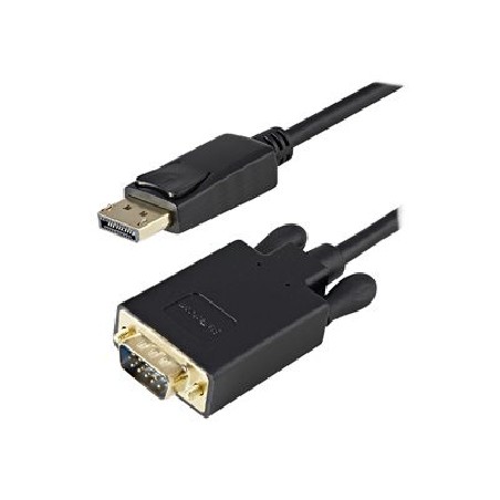 StarTech.com 3ft DisplayPort to VGA Adapter Cable - 1920x1200 - Active DisplayPort (DP) Computer or Laptop to VGA Monitor or TV