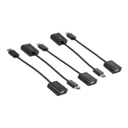 StarTech.com 5-Pack DisplayPort to VGA Adapter, DisplayPort 1.2 HBR2 to VGA Active Adapter, Digital DP to Analog VGA Video