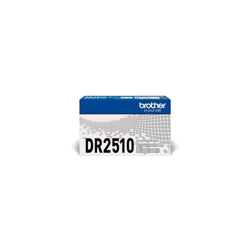 Brother DR2510 - Originální - pouzdro - válec - pro Brother DCP-L2620, DCP-L2627, DCP-L2660, HL-L2447, MFC-L2800, MFC-L2827