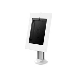 Neomounts DS15-640WH1 - Stojan - pro tablet - uzamykatelný - ocel - bílá - velikost obrazovky: 9.7"-11" - montážní rozhraní: 75