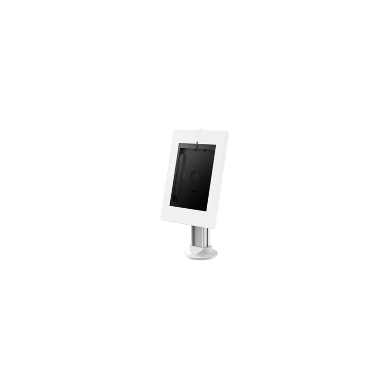 Neomounts DS15-640WH1 - Stojan - pro tablet - uzamykatelný - ocel - bílá - velikost obrazovky: 9.7"-11" - montážní rozhraní: 75