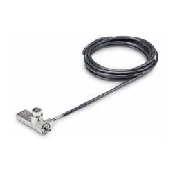 StarTech.com 10-Pack Dual-Access Laptop Lock, 6.5ft (2m) Keyed Alike and Combination Security Cable Lock for K-Slot Devices