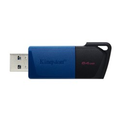 Kingston 64GB USB3.2 Gen 1 DataTraveler Exodia M (Black + Blue) - 2 kusy