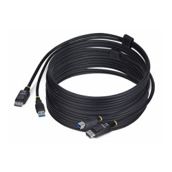 StarTech.com 10ft (3m) DisplayPort and USB 5Gbps KVM Cable - Kabel klávesnice / videa / myši (KVM) - USB typ A, DisplayPort (M)