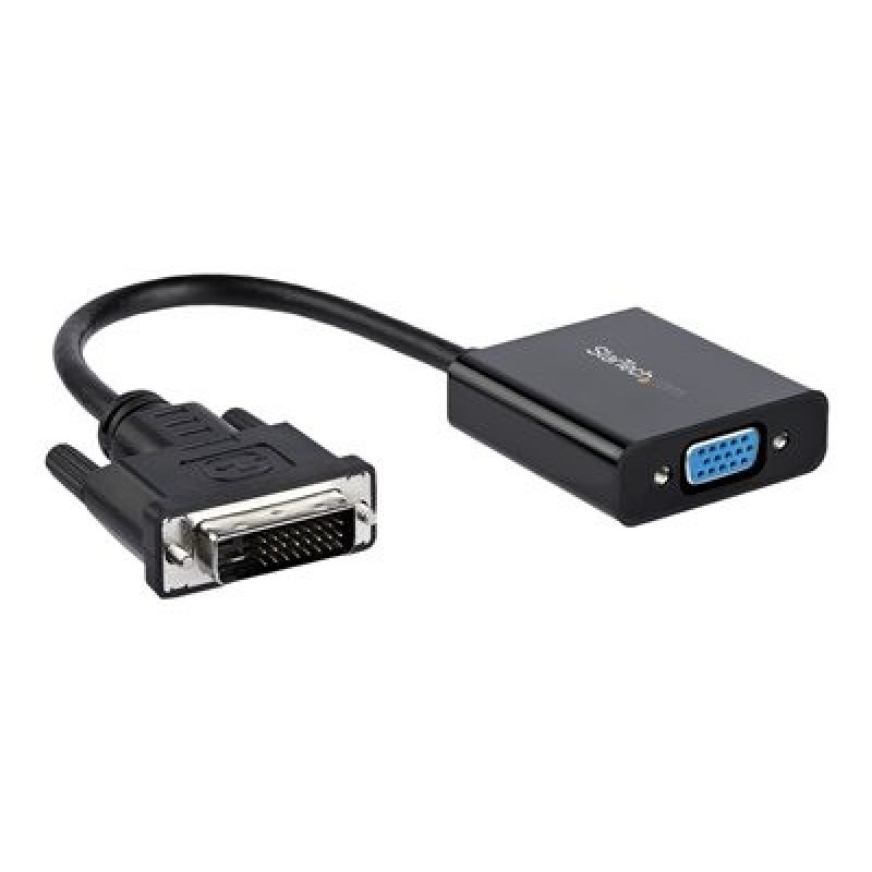 StarTech.com DVI-D to VGA Active Adapter Converter Cable - 1080p - DVI to VGA Converter box (DVI2VGAE) - Video adaptér - DVI-D