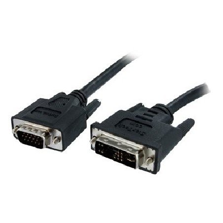 StarTech.com 2m DVI to VGA Display Monitor Cable M/M DVI to VGA (15 Pin) - Video kabel - HD-15 (VGA) (M) do DVI-A (M) - 2 m
