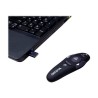DICOTA Pin Point Wireless Laser Pointer - Ukazovátko projektoru - bezdrátový - bezdrátový přijímač USB - černá