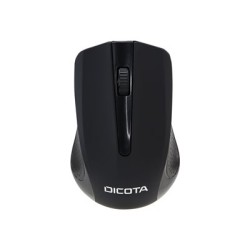 DICOTA Comfort - Myš - optický - bezdrátový - bezdrátový přijímač USB - černá