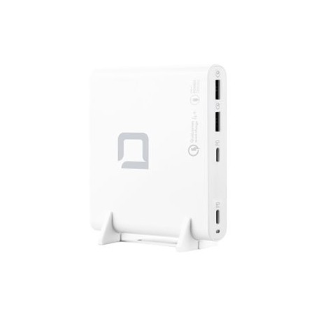DICOTA Laptop Charger Universal PRO USB-C - Síťový adaptér - AC - 120 Watt - výstupní konektory: 4 - Velká Británie, Evropa